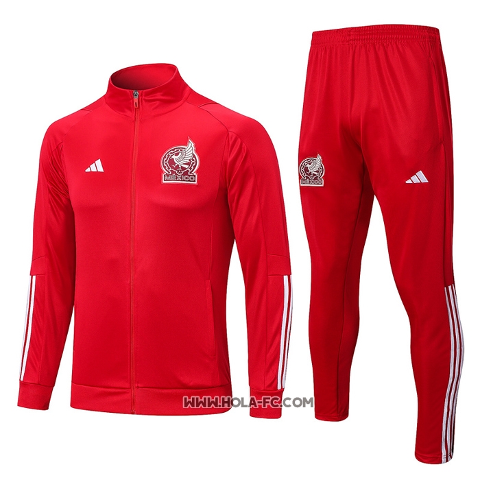 Chandal de Chaqueta del Mexico 2022-2023 Rojo